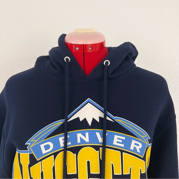 Denver Nuggets Hoodie Navy Size Small - Picture 5 of 8